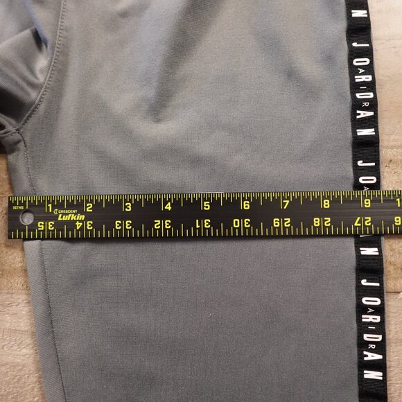 Jordan Air Track Jogger Pants Boys Large 12–13yrs Gray White Athletic - Picture 9 of 12